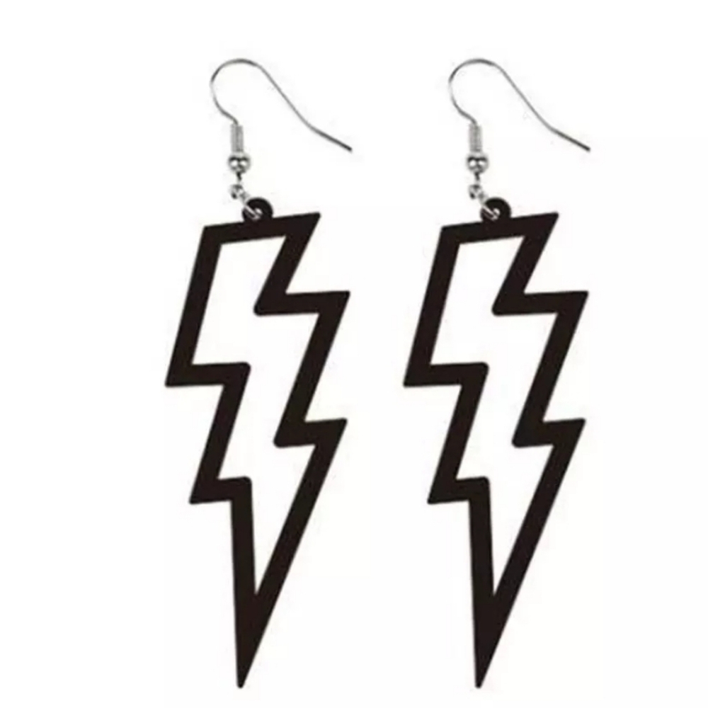🖤⚡️earrings ⚡️🖤 - Picture 2 of 3